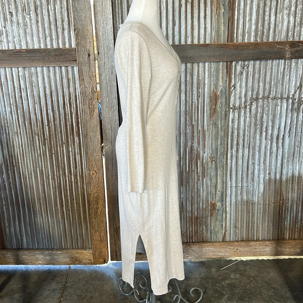 Old Navy Beige Long Sleeve Dress - Picture 6 of 8